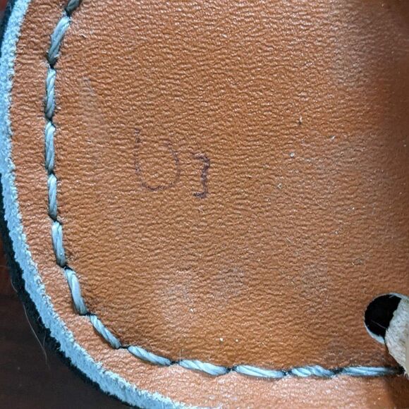 NWOT D' Santy Leather Sandals - Picture 8 of 9